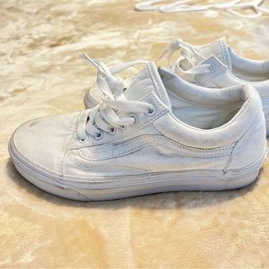 White Vans, size 7